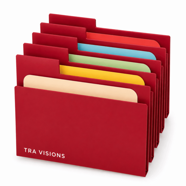 TraVisions Color File Folder Set